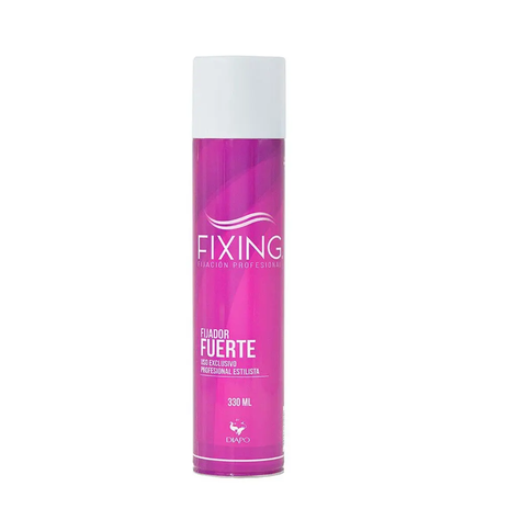 Laca profesional de fijacion fuerte fixing en spray 330ml-0