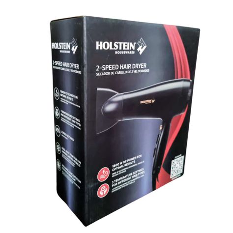 Set Holstein de Secador profesional 2000 WATTS y plancha IRON FLAT-0