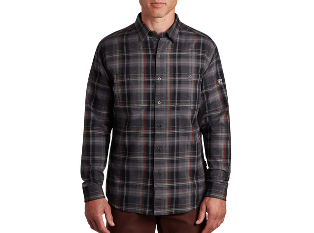 Camisa Hombre Fugitive Flannel LS CAST IRON-0