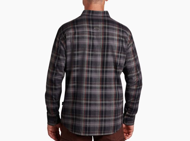 Camisa Hombre Fugitive Flannel LS CAST IRON-1