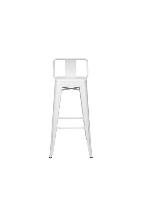 Pack 2 Piso de Bar Tolix 66 cm altura Blanco-2