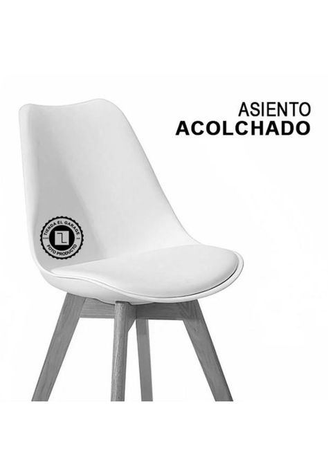 Pack 4 Sillas Tulip Eames Dsw MENTA-3