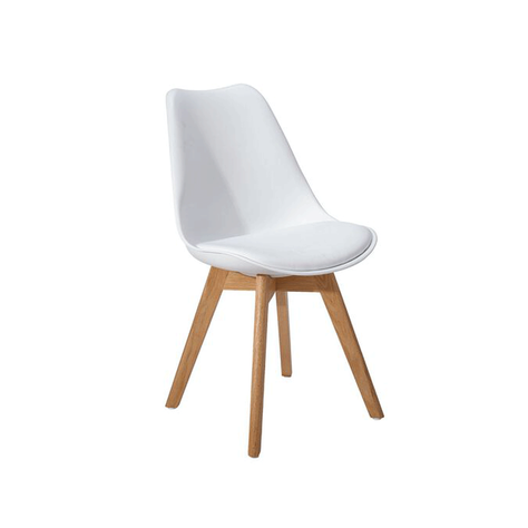 PACK 6 SILLA ACOLCHADAS EAMES BLANCA -1