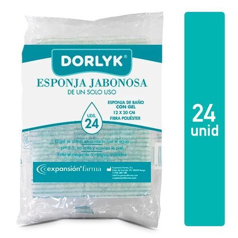 Toalla Jabonosa Desechable Dorlyk bolsa 24 Unidades-0