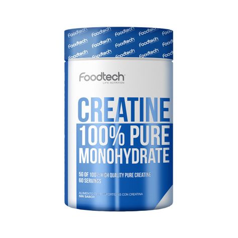 Creatine 100% Pure Monohydrated 60 svs - Foodtech-0