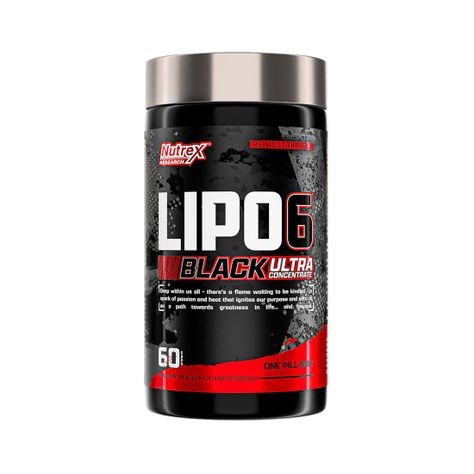 Lipo 6 Black UC ( Con Res.) 60 caps - Nutrex-0