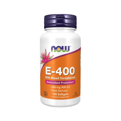 Vitamina E - 400 100 caps - Now Foods-0