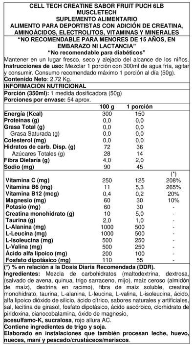 Celltech 6lbs - Muscletech-1