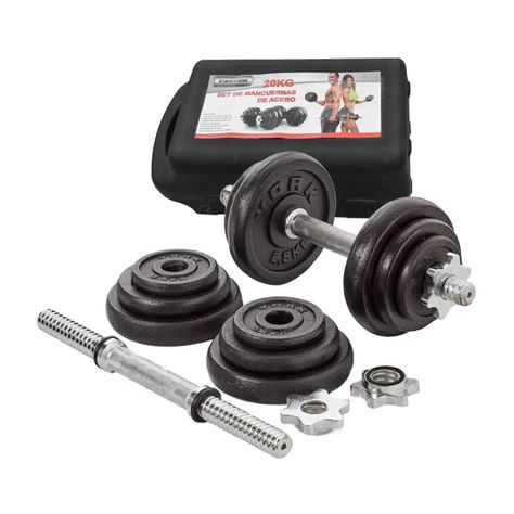 Kit Mancuernas 20 Kg - York - Supletech-0