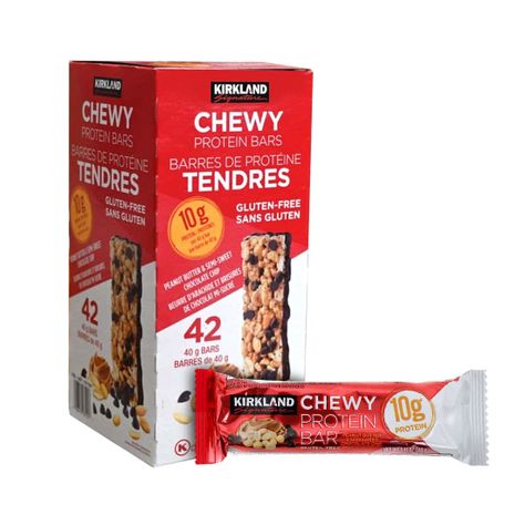Caja Chewy Protein Bars 42Unid - Kirkland-0