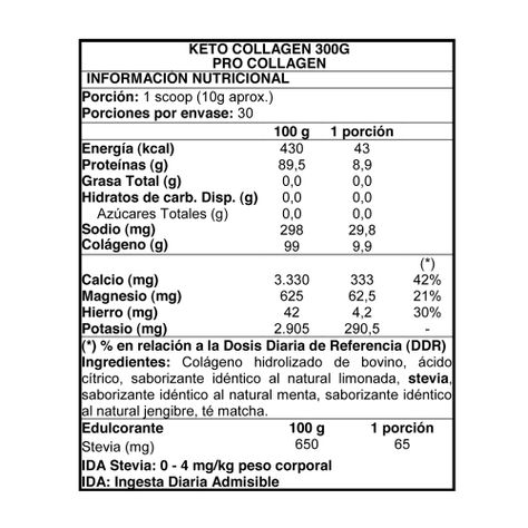 Keto Collagen 300 grs - Procollagen-1