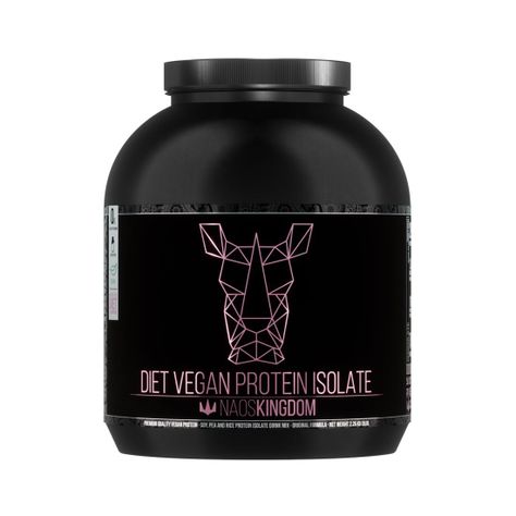 Diet Rhino Vegan Protein Isolate 2,25 kg Naos Kingdom Vainil-0