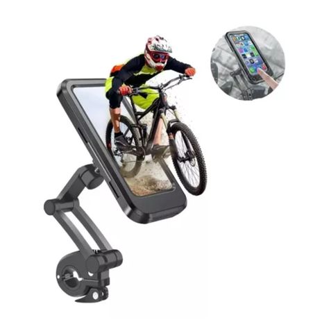 Soporte Smartphone 360° Magnético Para Bicicleta Y Moto-1