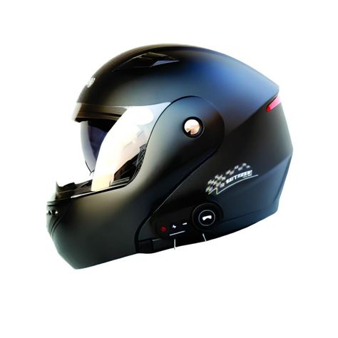 Casco Moto Getnoog Kuqibao Con Bluetooth K10 - Negro-0