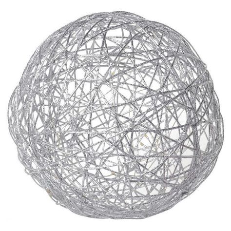 Esfera Luminosa Luces Led Silver-0