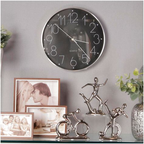 Reloj Mural Decorativo Rennes Black 31 x 4.2 Cms-2