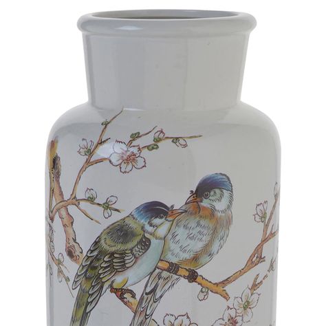 Jarrón Decorativo Florencia Aves-2