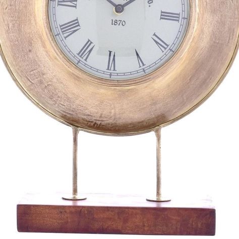 Reloj Decorativo Amalfi Gold de Mesa-1