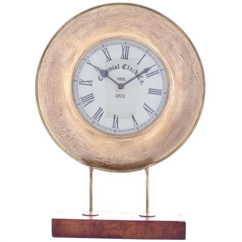 Reloj Decorativo Amalfi Gold de Mesa-0