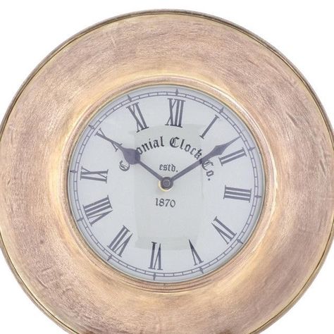Reloj Decorativo Amalfi Gold de Mesa-2