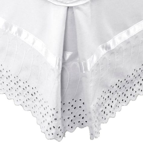 Faldón 144 hilos Broderie Amanda Superking Blanco-0