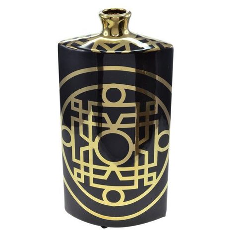Jarrón Decorativo Shanghai Black Grande-0