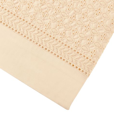 Juego de Sabanas T180 Broderie Beige Superking-1