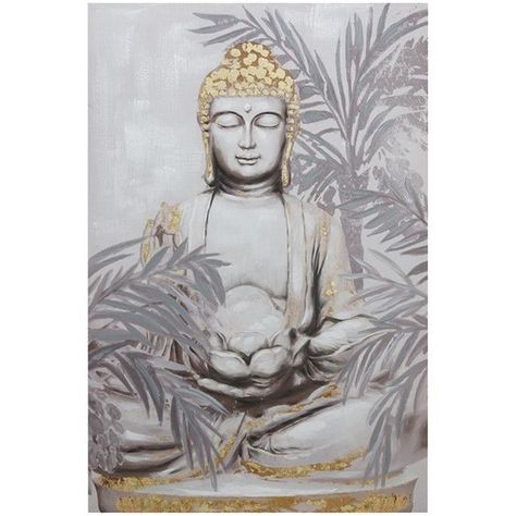 Cuadro Abstracto Buda Sentado Gold 120 x 80-0