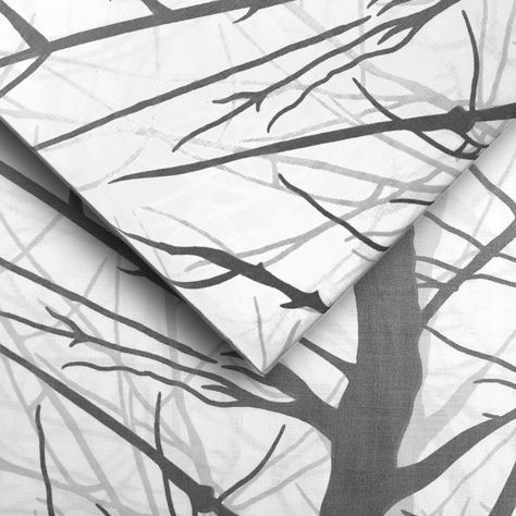 Juego de Sabanas T144 2 Plazas Forest Grey-2