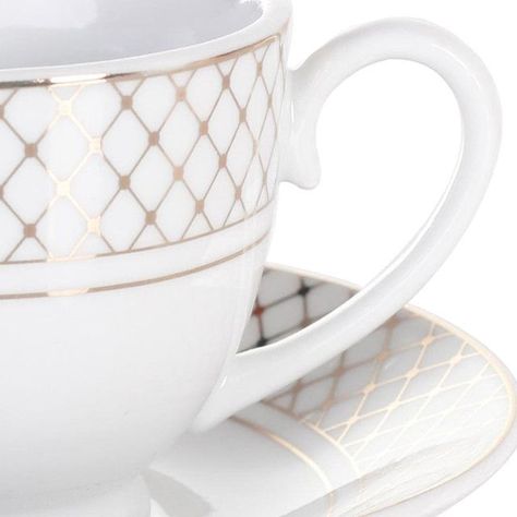 Juego de Tazas Café Florencia Gold 12 Piezas-2