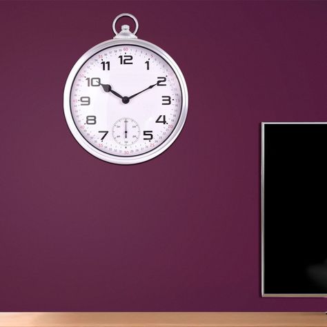 Reloj Mural Decorativo Gallen Silver-3