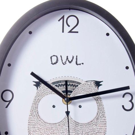 Reloj Decorativo Infantil Buho-1