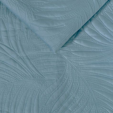 Quilt Liso Velvet Ibiza Celeste Light King-2