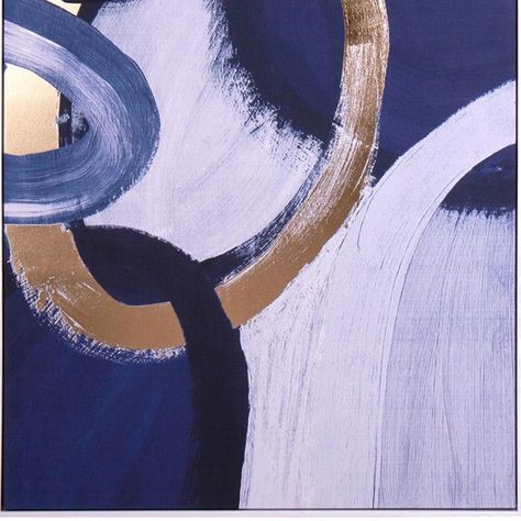 Cuadro Decorativo Chain Blue 120 x 80-1
