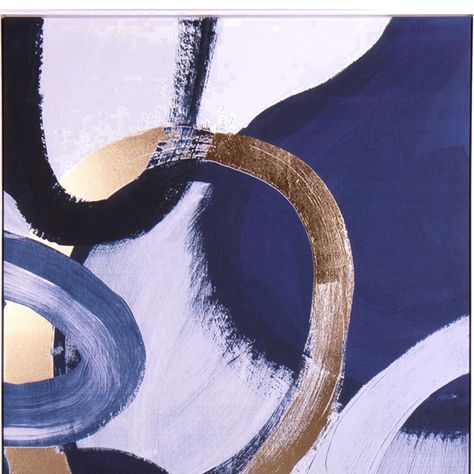 Cuadro Decorativo Chain Blue 120 x 80-2