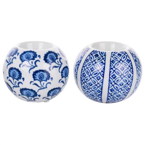 Set de Portavelas Decorativa Oceano 3 Pzas-1