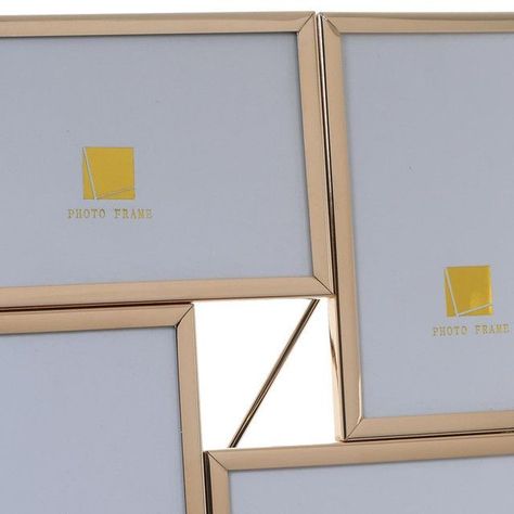 Porta Retrato Decorativo Multiple Friburgo Gold-2
