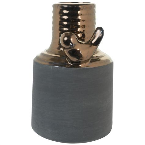 Jarrón Decorativo Mesina Grey Mediano-0