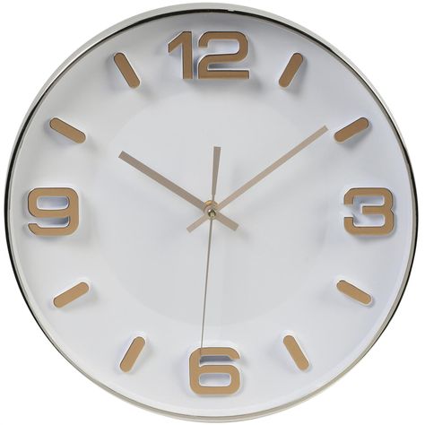 Reloj Mural Decorativo Lucerna Gold 33.5 x 5 Cms-0
