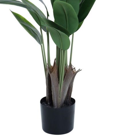 Planta Decorativa Artificial Heliconia Emerald 90 Cms.-1