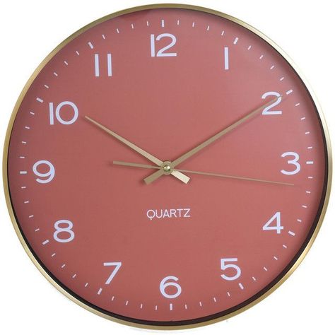 Reloj Mural Decorativo Bordeaux 35.5 x 4.2 Cms-0