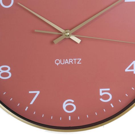 Reloj Mural Decorativo Bordeaux 35.5 x 4.2 Cms-1