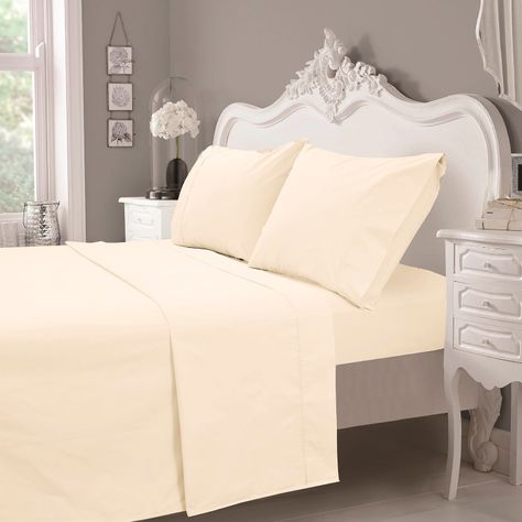 Juego de Sabanas T200 Lisa Beige Superking-3
