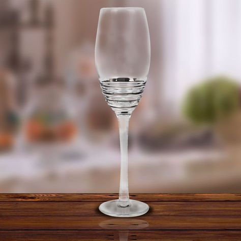 Jgo Copas Decorativo Espiral Acero Champaña 4Pzs -2
