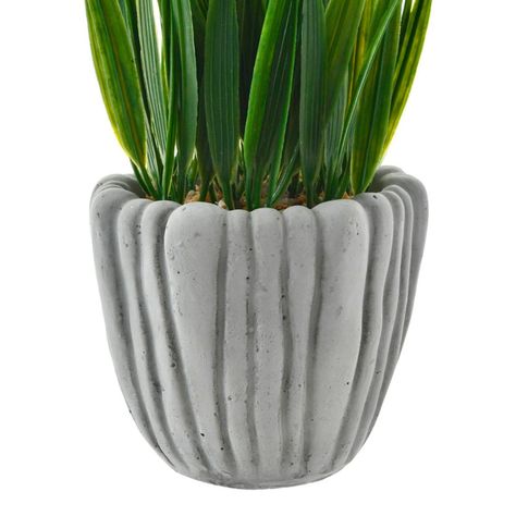 Planta Decorativa Artificial Pasto Piedra-1
