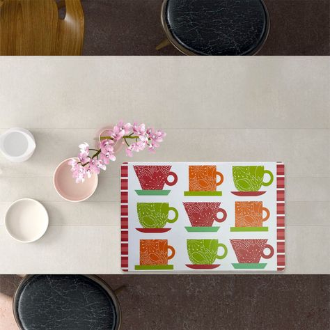 Set de Individuales Decorativo Cappuccino 6 Piezas-3