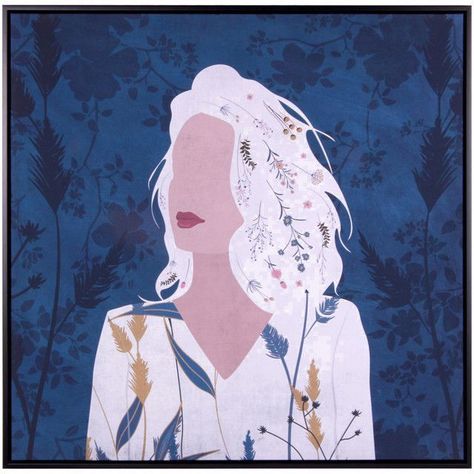 Cuadro Decorativo Isidora Blue 80 x 80-0