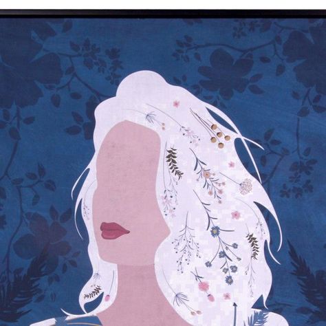 Cuadro Decorativo Isidora Blue 80 x 80-2