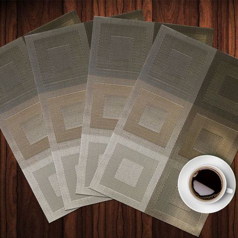 Set 4 Individuales Decorativo Boston Cobre-2