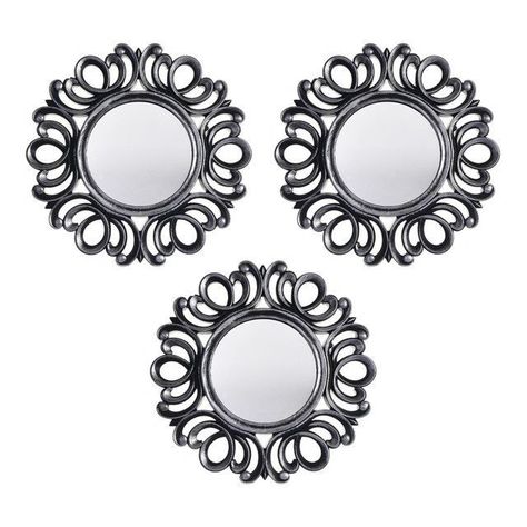 Set de Espejos Versailles Silver 3 Piezas-0